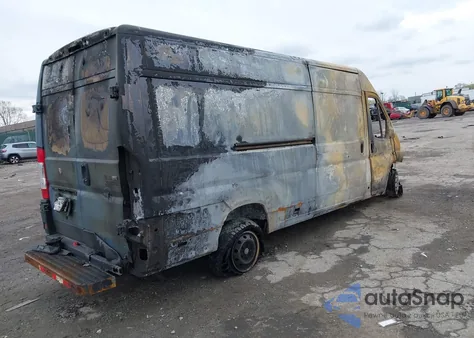 2020 Ram Promaster 3500 Cargo Van High Roof 159 Wb Ext из США, поврежденный, VIN 3C6URVJG8LE124939